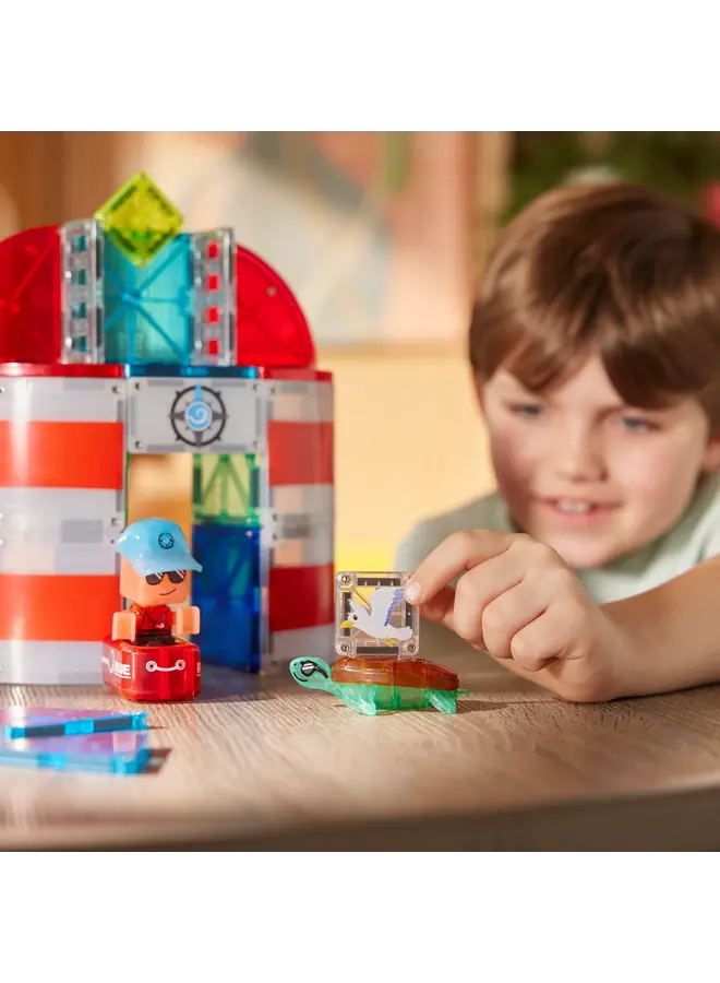 MAGNA-TILES - Lighthouse rescue - 26 stuks