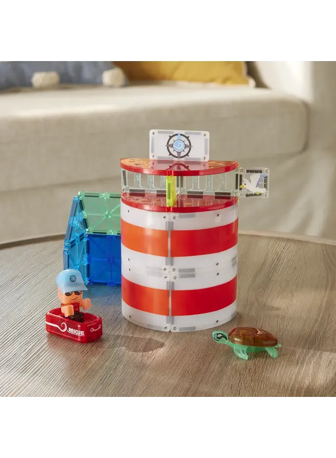 MAGNA-TILES - Lighthouse rescue - 26 stuks
