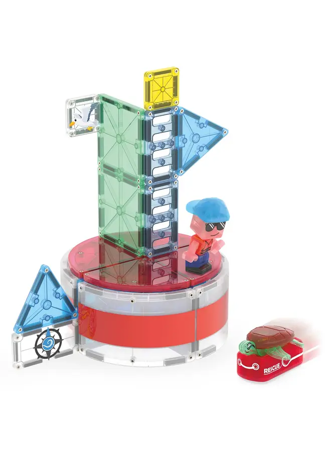 MAGNA-TILES - Lighthouse rescue - 26 stuks