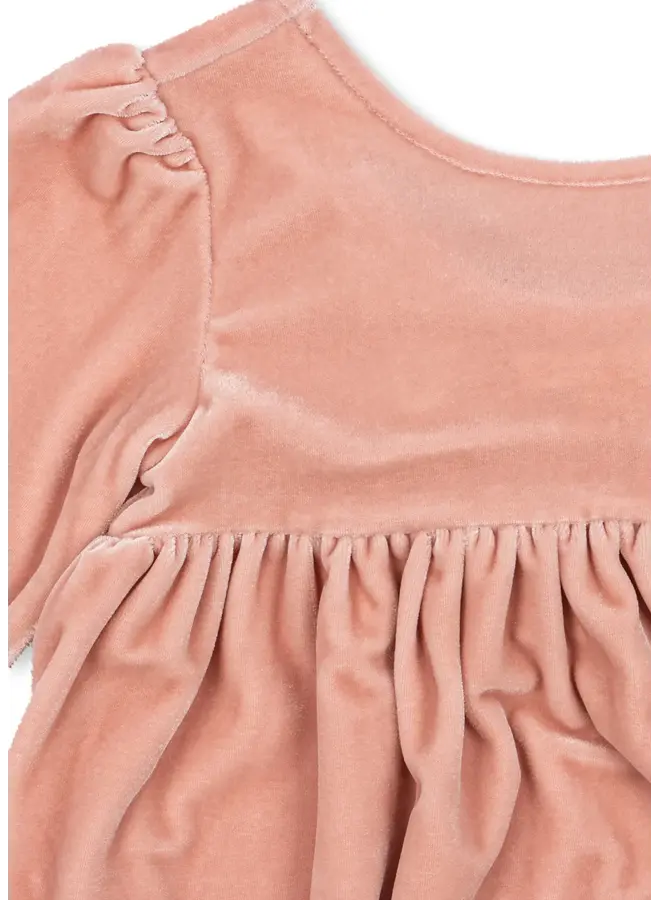 Konges Sløjd - Gia bow dress - Mellow rose