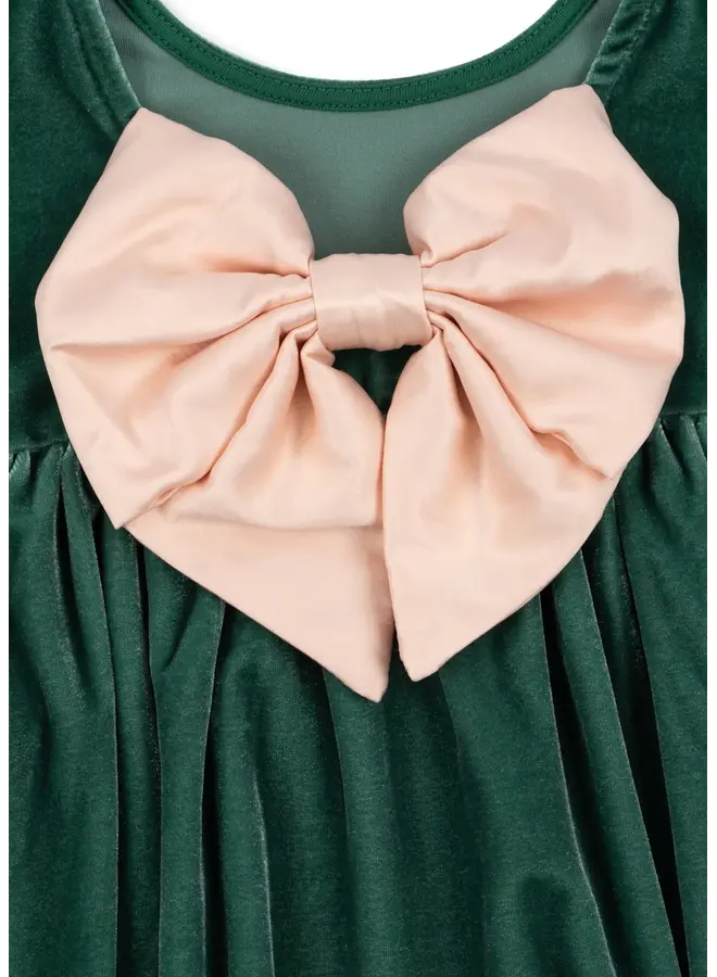 Konges Sløjd - Gia bow dress - Fir