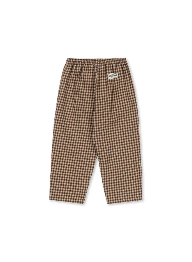 Konges Sløjd - Foret pants - Chocolate check