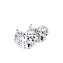 Konges Sløjd - Dalmation footies - Beige/Black