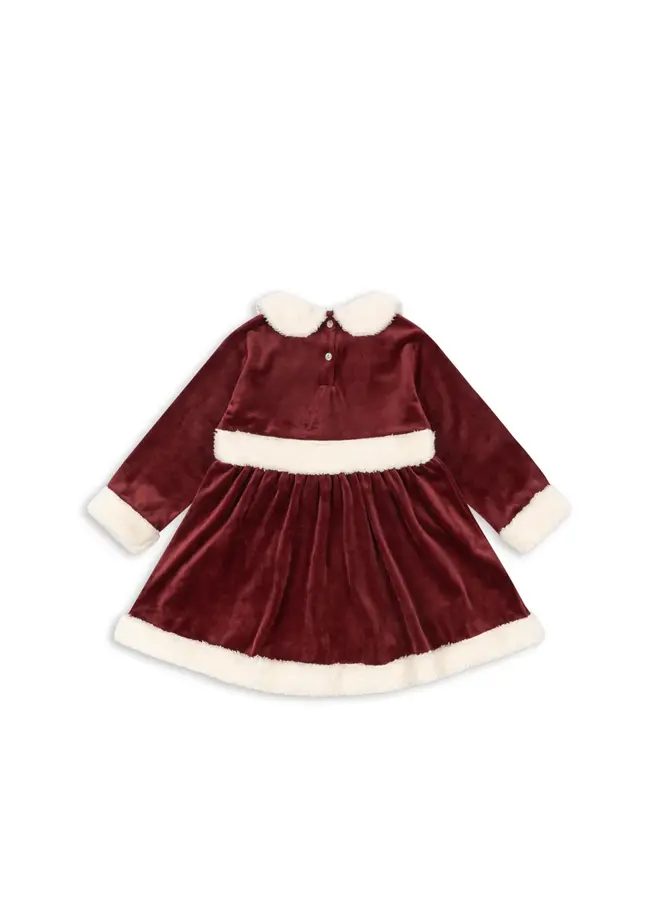 Konges Sløjd - Christmas dress - Red dahlia