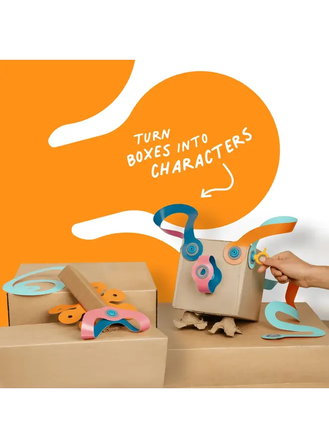 Makedo - Deco-props twisties - 18 pieces