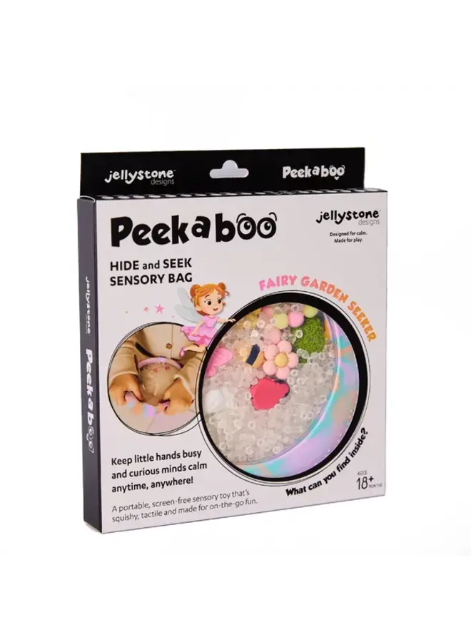 Jellystone Designs - Peekaboo sensory bag - Fairy garden