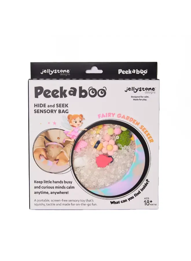Jellystone Designs - Peekaboo sensory bag - Fairy garden