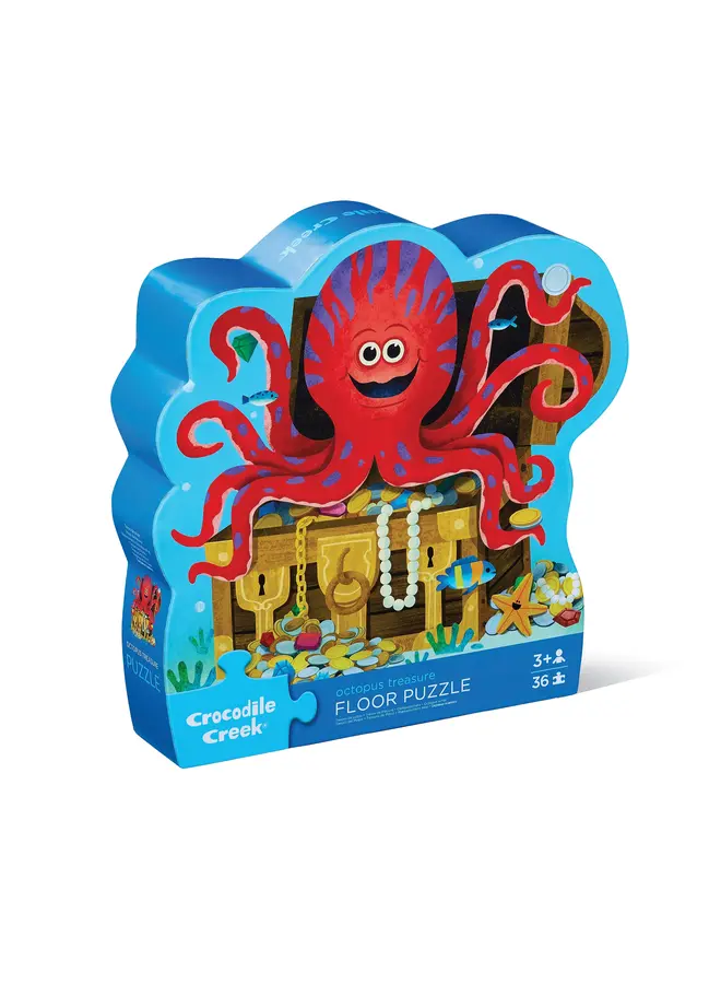 Maxi puzzel, 36 stukjes - Schat van de octopus