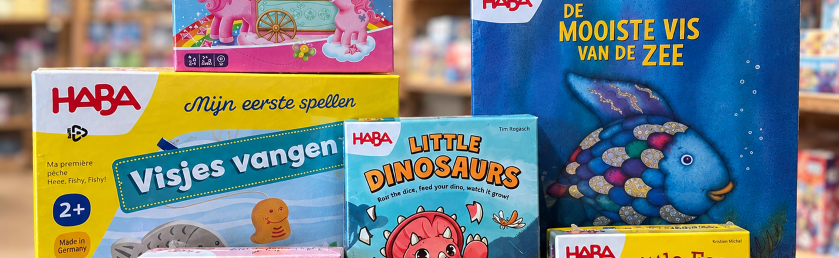 Haba spellen top 5 - op leeftijd!