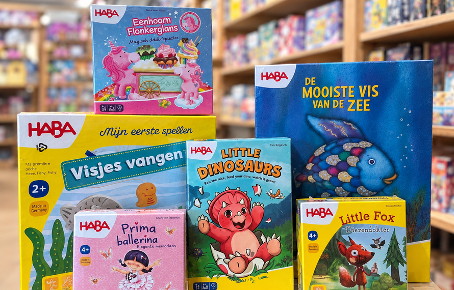 Haba spellen top 5 - op leeftijd!