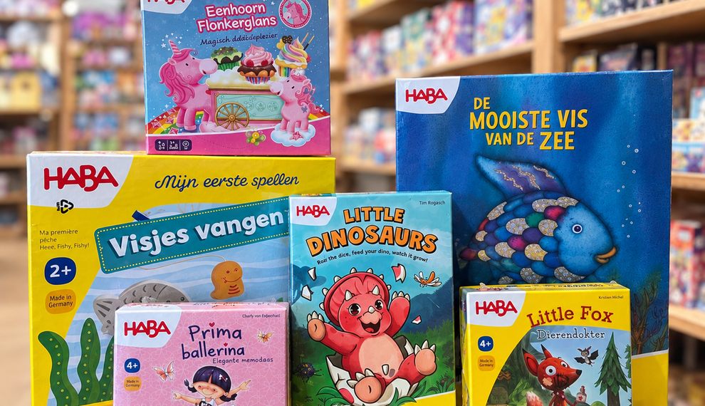 Haba spellen top 5 - op leeftijd!