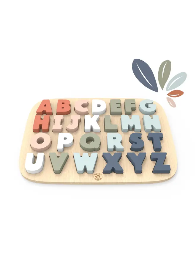 Speedy Monkey - Vormenpuzzel - Alfabet