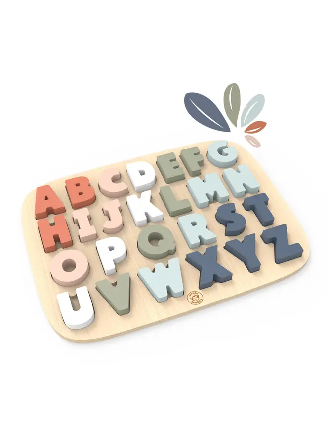 Speedy Monkey - Vormenpuzzel - Alfabet