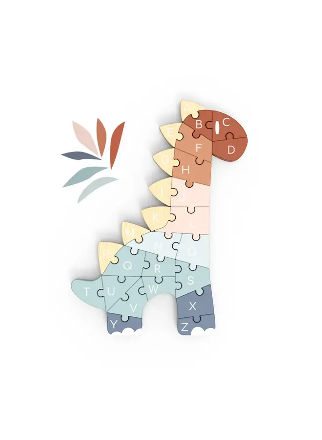 ABC dino puzzel