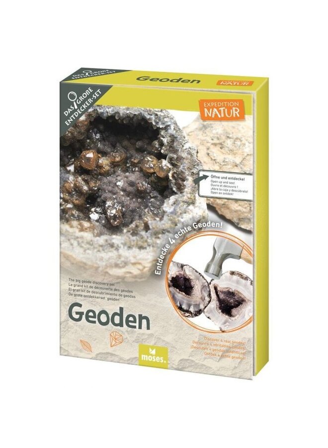 Moses - 9833 - Expeditie natuur uithakset kristallen - Geoden