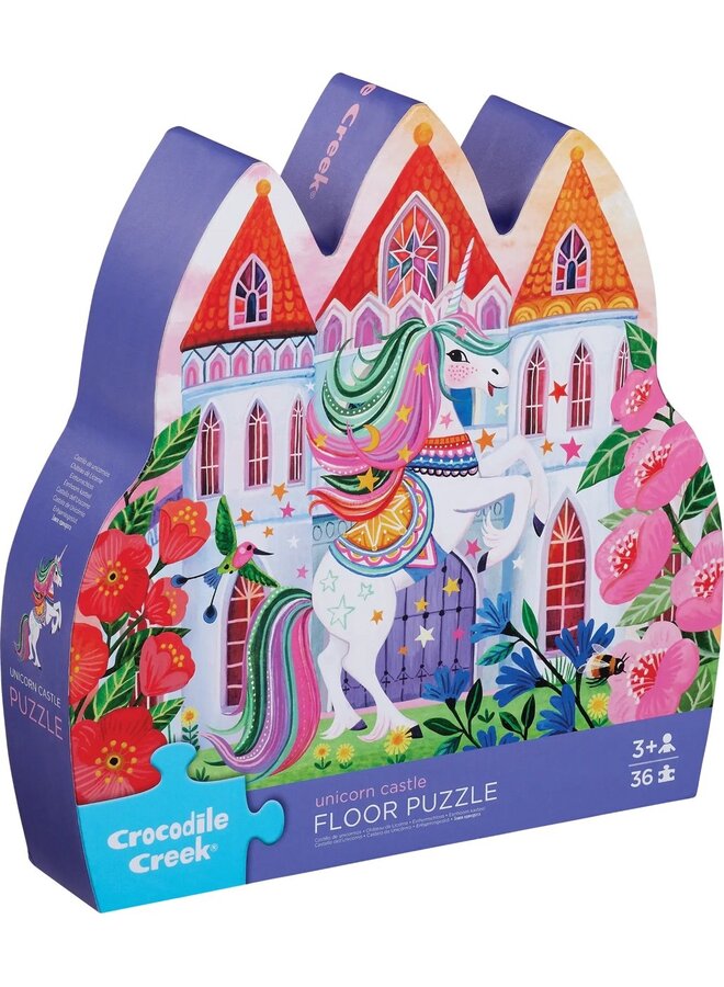 Crocodile Creek - Maxi puzzel, 36 stukjes - Eenhoornkasteel