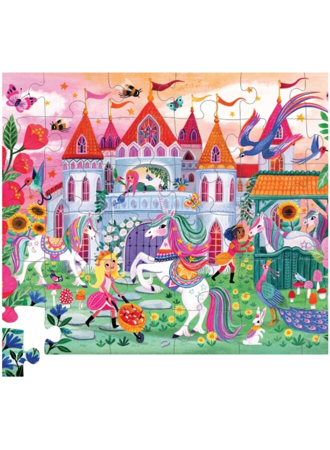 Crocodile Creek - Maxi puzzel, 36 stukjes - Eenhoornkasteel