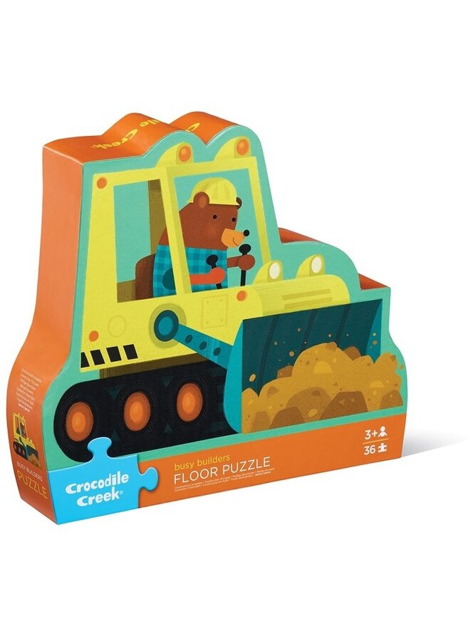 Maxi puzzel, 36 stukjes - Bouwers