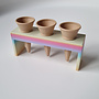 Kiddi - Puntijsjeshouder triple - Regenboog
