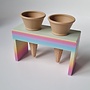 Kiddi - Puntijsjeshouder dubbel - Regenboog