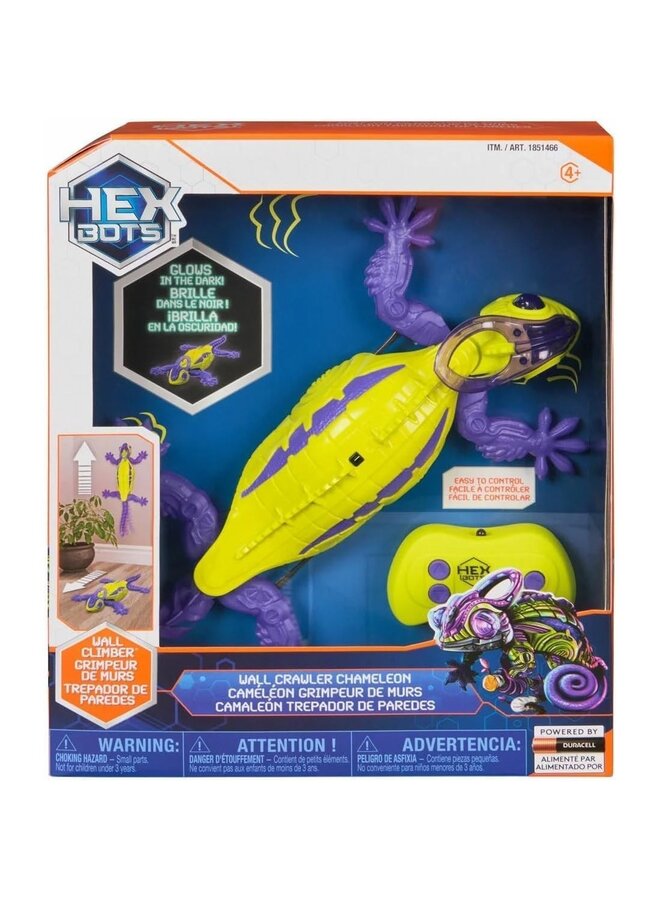 Wall crawler kameleon RC - Paars/Groen