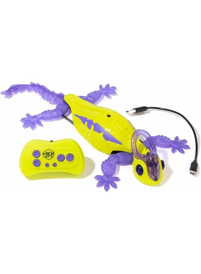 Hexbots - Wall crawler kameleon RC - Paars/Groen