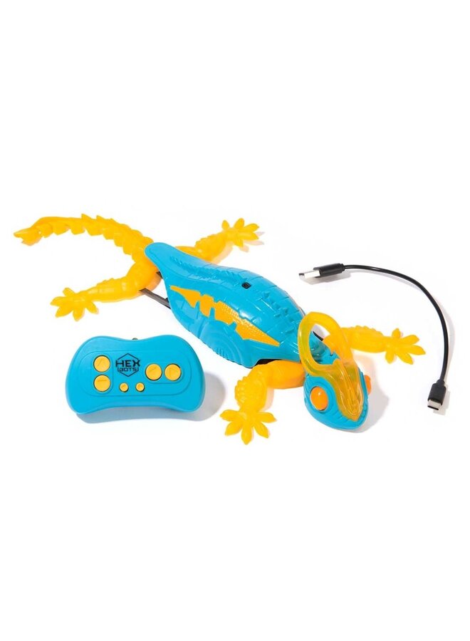 Hexbots - Wall crawler kameleon RC - Blauw/Oranje