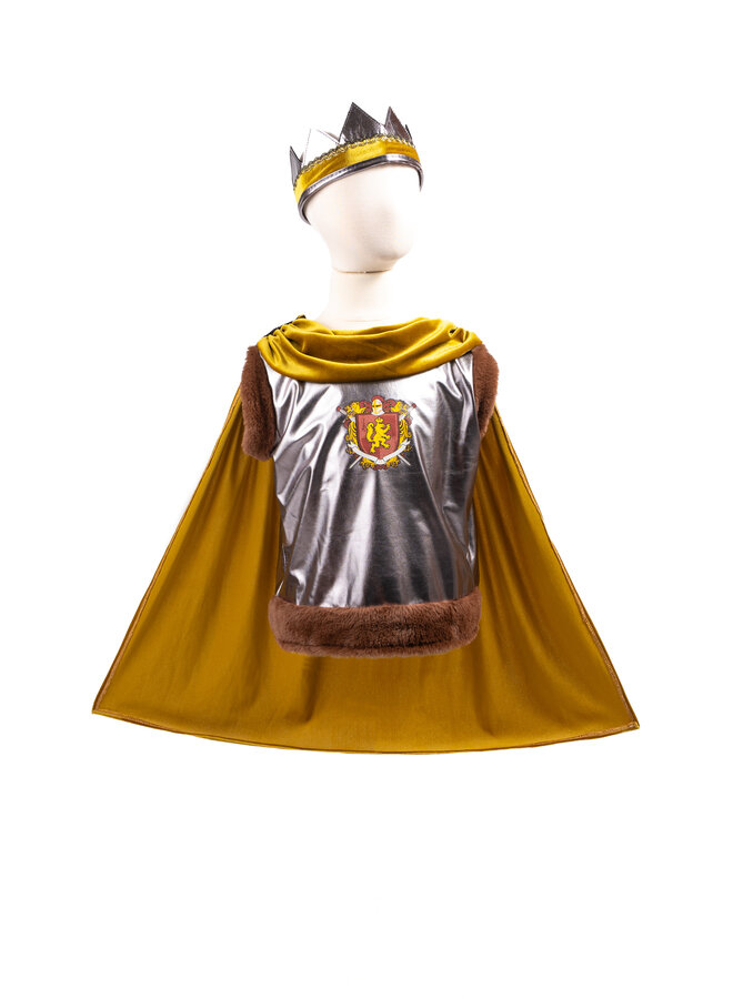Sir wolfheart tunic with cape & crown
