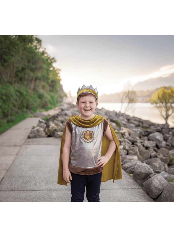 Great Pretenders - Sir wolfheart tunic with cape & crown