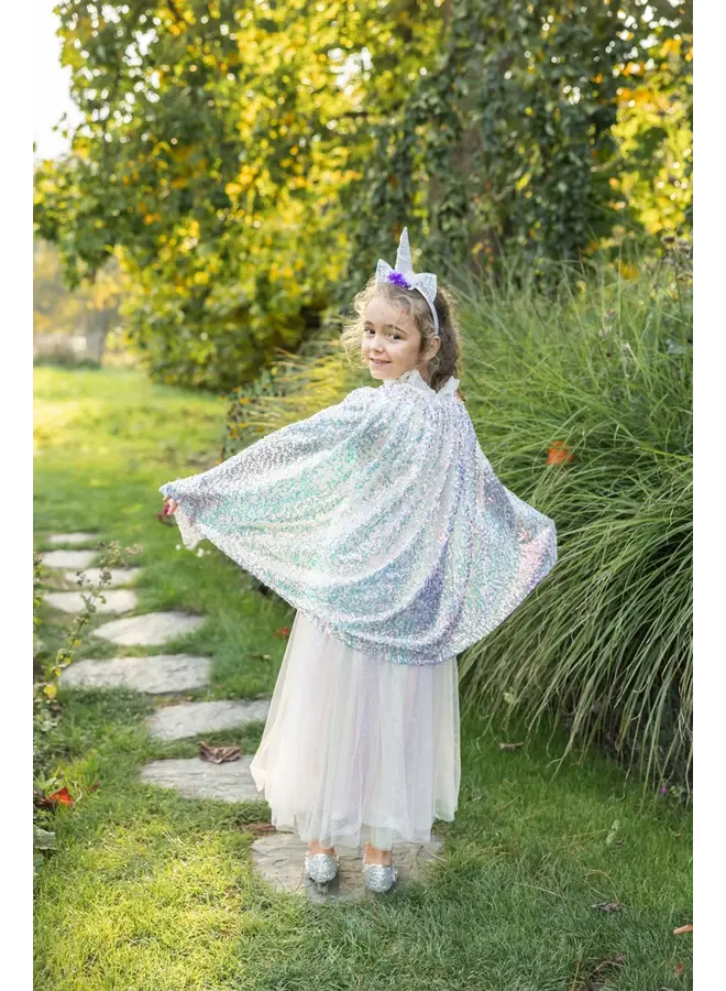 Great Pretenders - 51405 Unicorn sparkle cape with headband