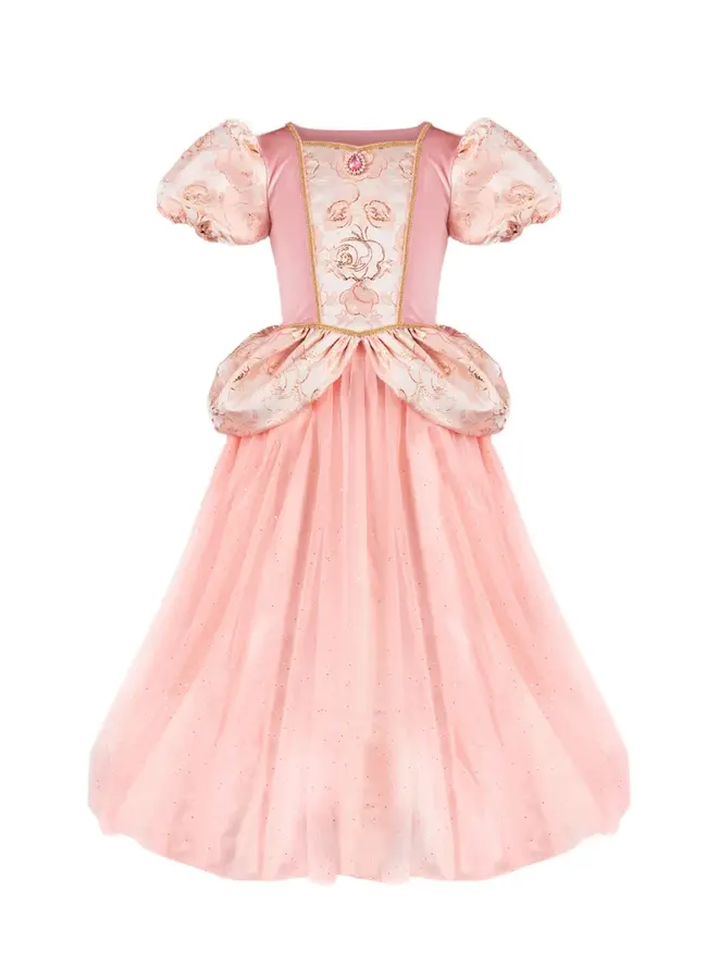 Penelope brocade gown - Dusty rose