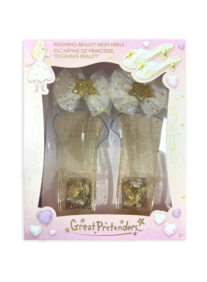 Great Pretenders - 18805 Reigning beauty high heels - Gold