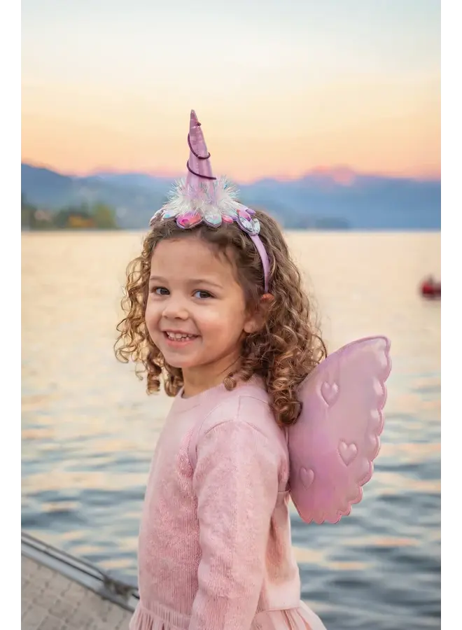 Great Pretenders - 16500 Moonbeam alicorn headband with wings set