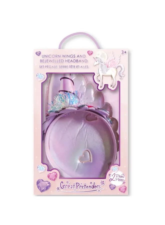 Great Pretenders - 16500 Moonbeam alicorn headband with wings set