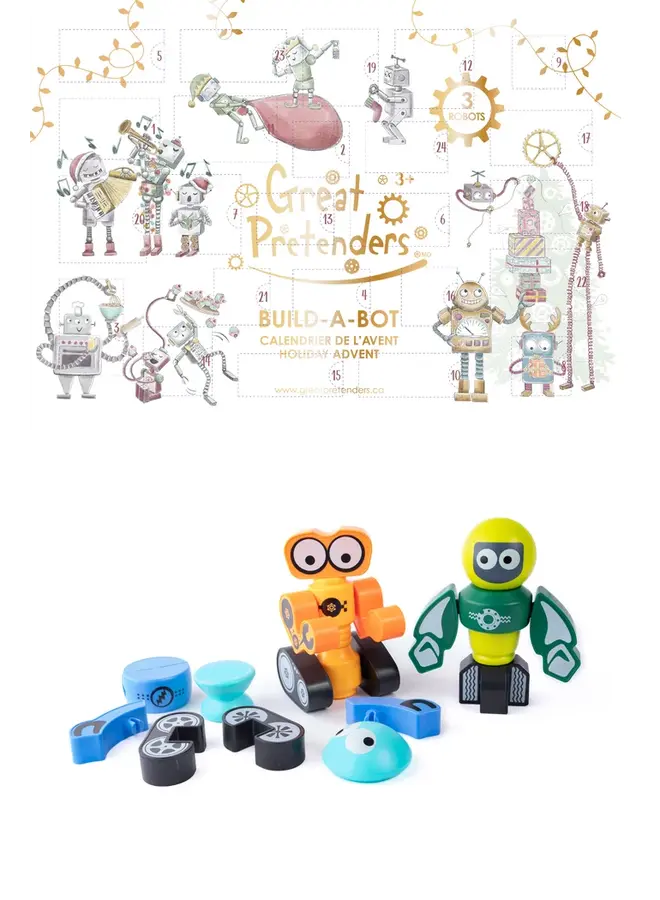 Great Pretenders - 83705 Build a bot holiday advent calendar set