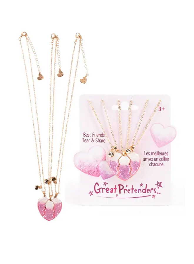 Great Pretenders - 86175 Besties era tear and share necklace set