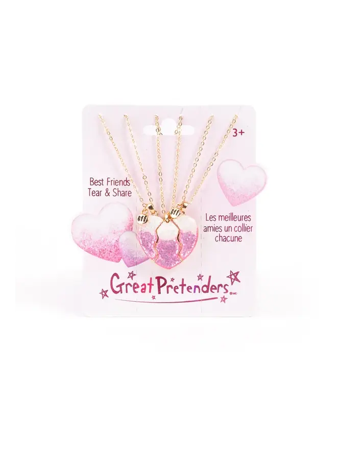 Great Pretenders - 86175 Besties era tear and share necklace set