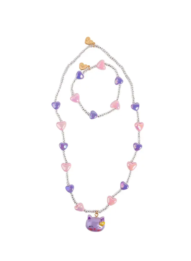 Great Pretenders - 86184 Lovely kitten necklace & bracelet set