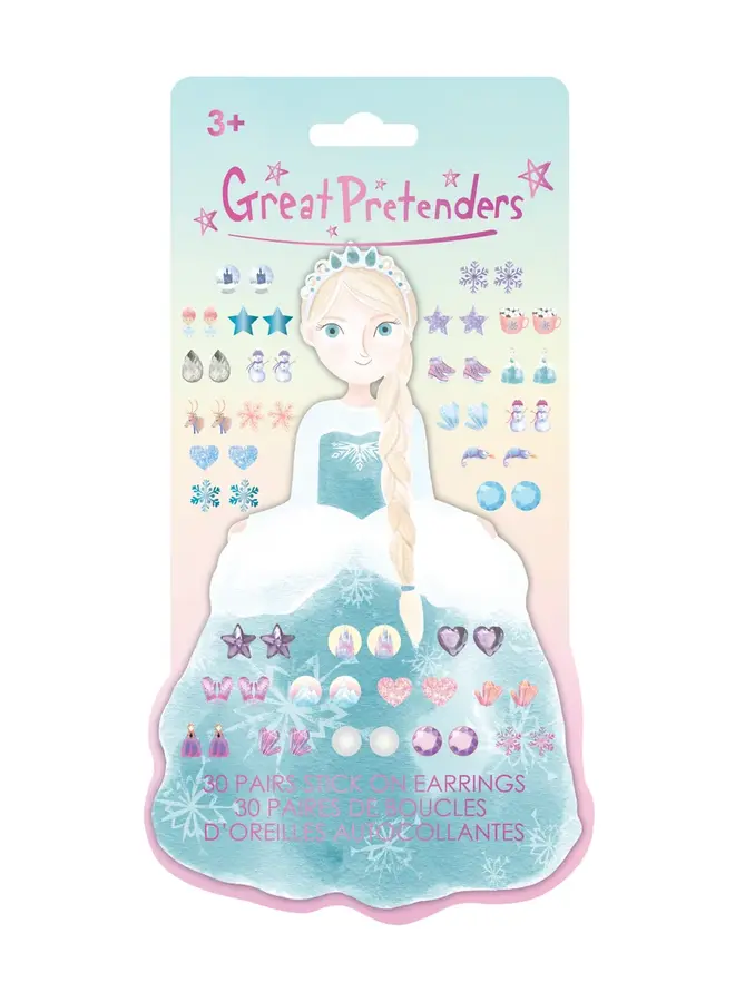 Great Pretenders - 87526 Froster sister stick-on earrings