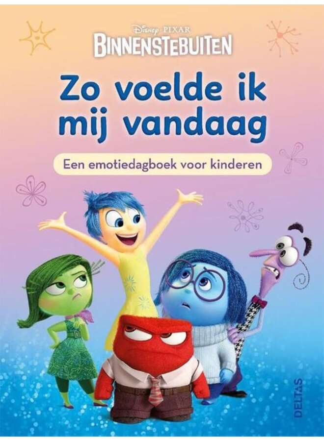 Deltas - Disney Pixar Binnenstebuiten - Zo voelde ik mij vandaag - Een emotiedagboek voor kinderen