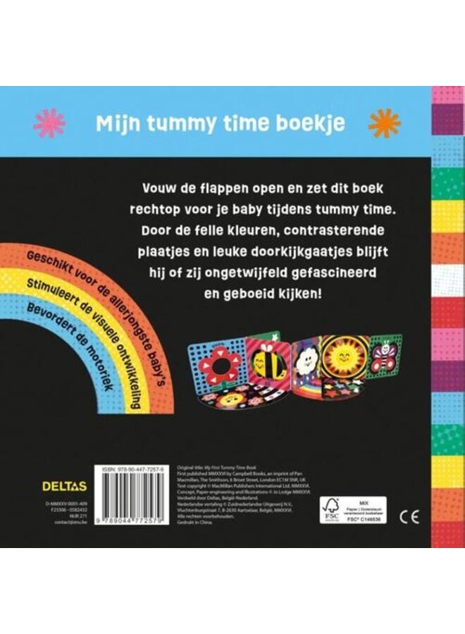 Deltas - Baby speelt - Mijn tummy time boekje (vanaf 12 weken)