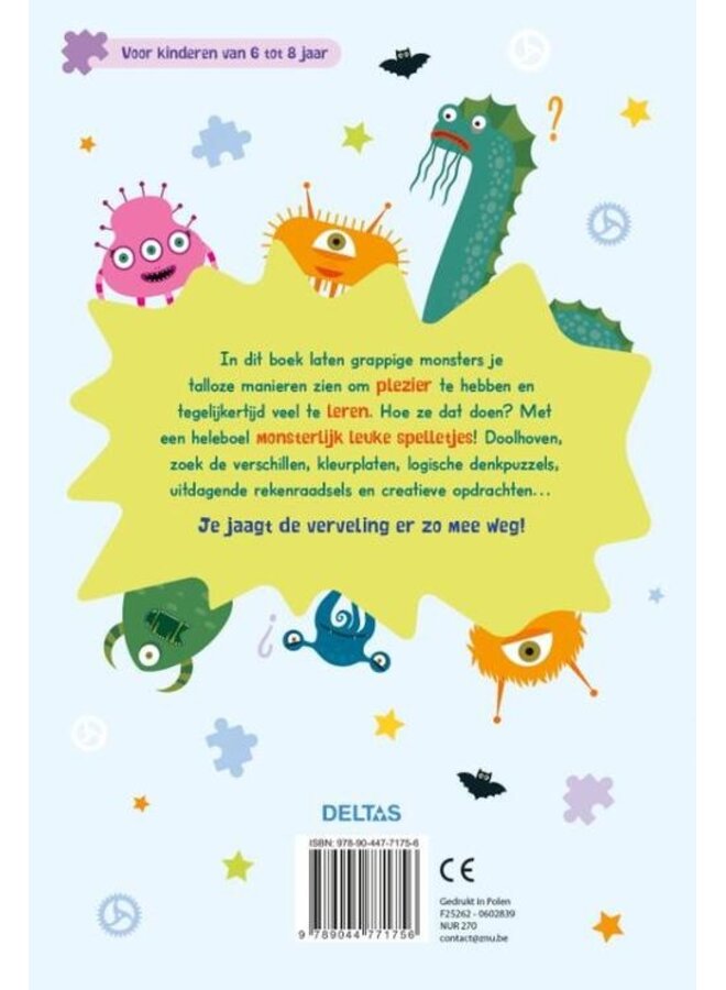 Deltas - Monsterlijke spelletjes (6-8 j.)