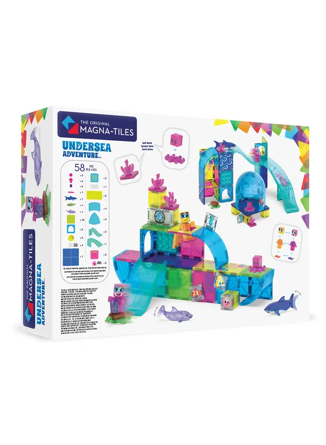 MAGNA-TILES - Undersea adventure - 58 stuks