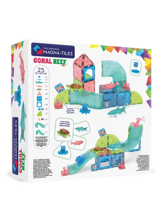 MAGNA-TILES - Coral reef - 25 stuks