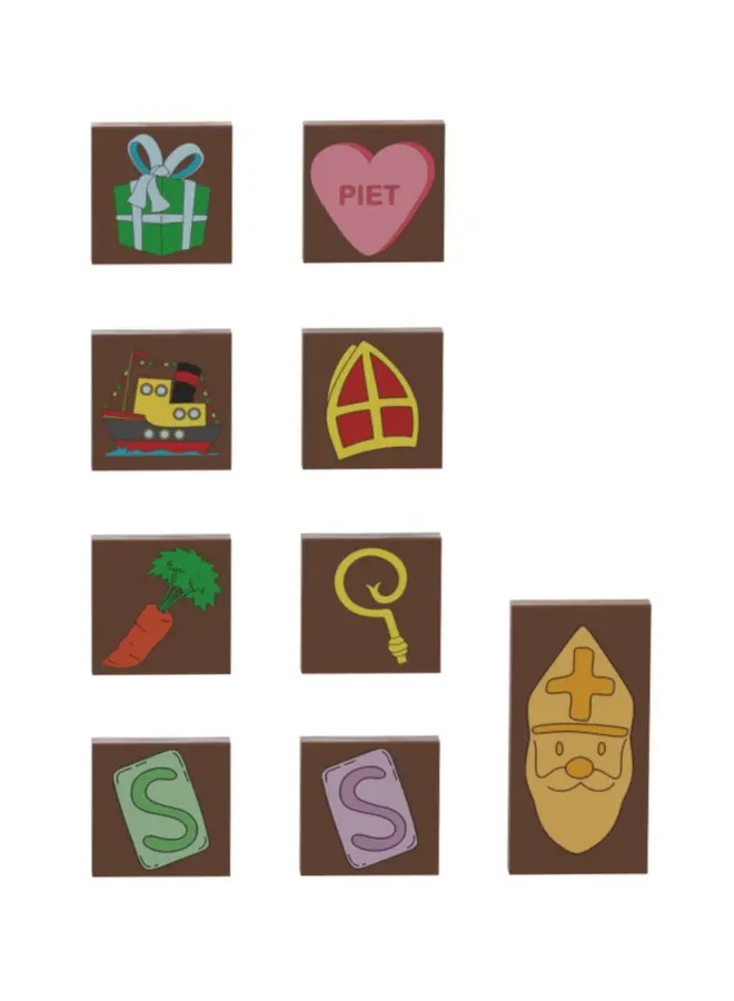 Sintbricks - Bouw je eigen chocoladeletter