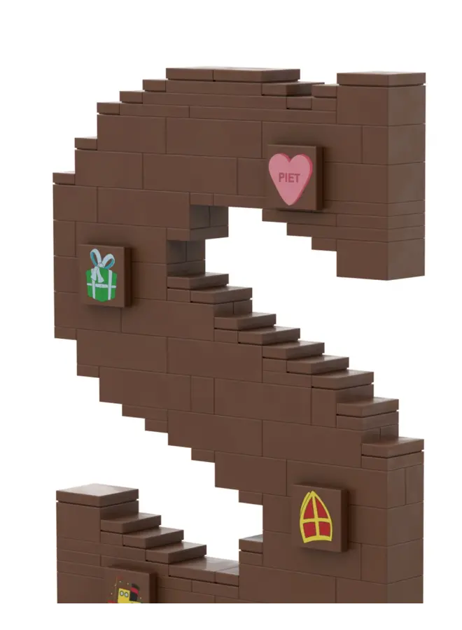 Sintbricks - Bouw je eigen chocoladeletter