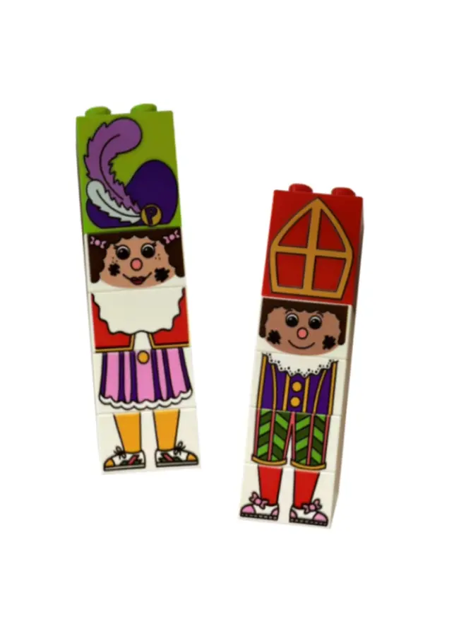 Sintbricks - XL speelset Sint & Piet