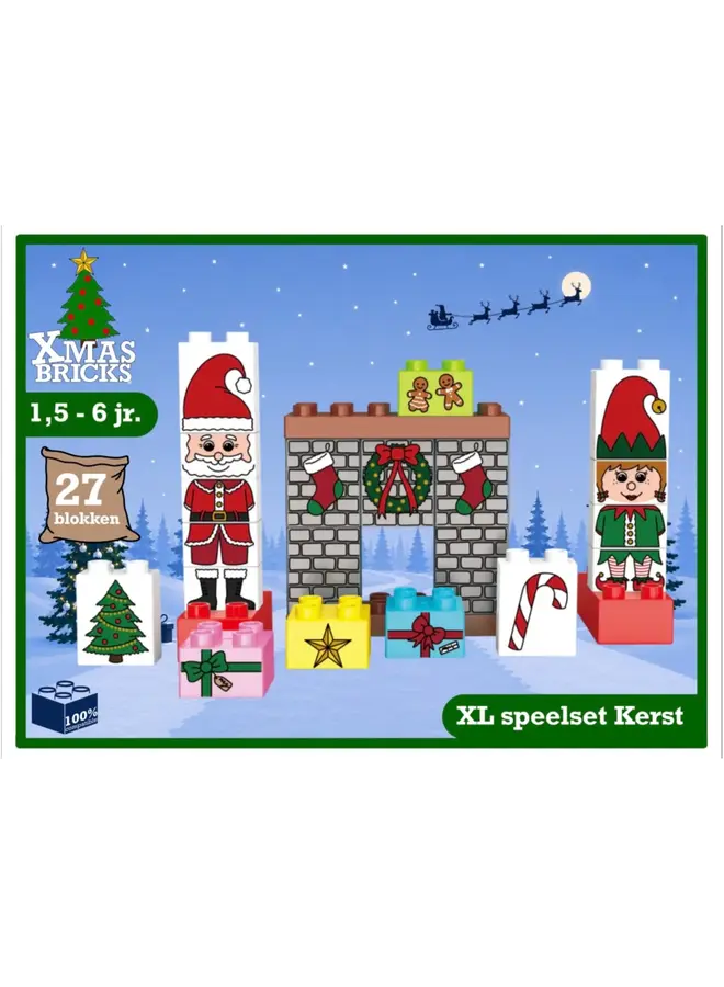 XL speelset kerst
