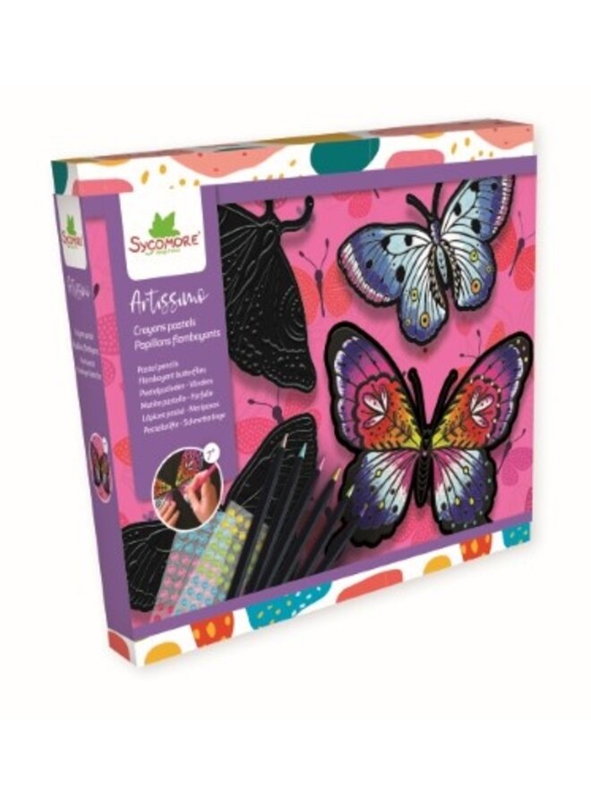 Artissimo - Color pencils - Flamboyant butterflies