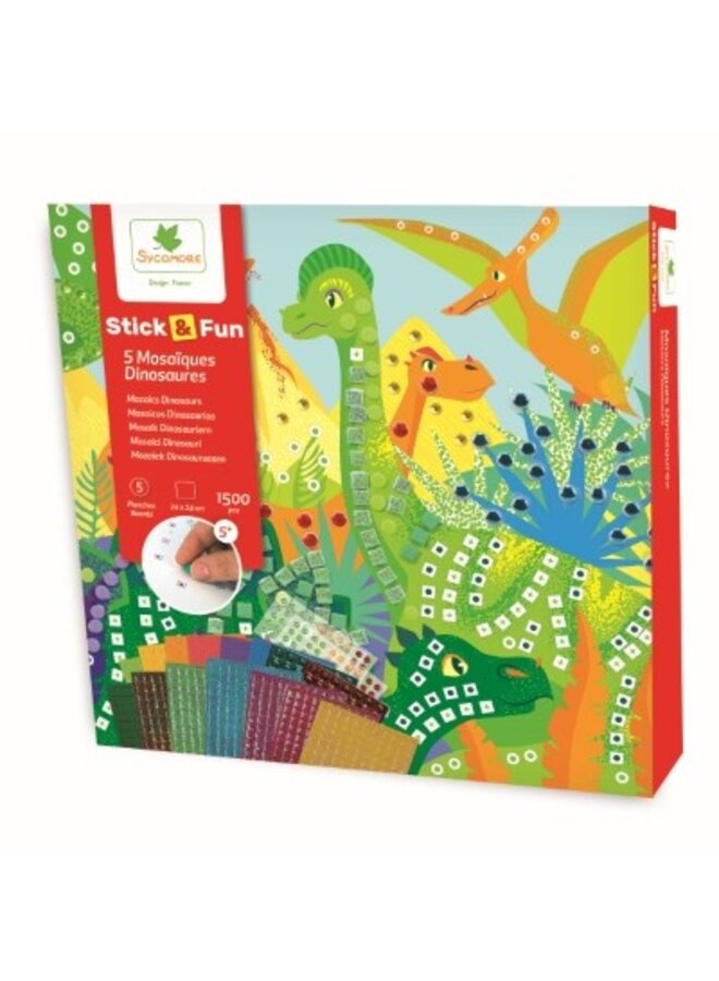 Sycomore - Stick'n fun - Mosaics dinosaurs L
